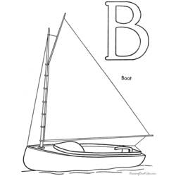 ぬりえページ: ボート・船 (交通機関) #137647 - 無料の印刷可能なぬりえページ