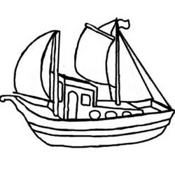 ぬりえページ: ボート・船 (交通機関) #137670 - 無料の印刷可能なぬりえページ
