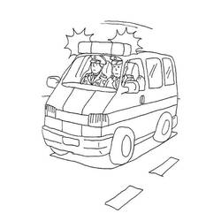 ぬりえページ: 車/自動車 (交通機関) #146473 - 無料の印刷可能なぬりえページ