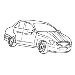 ぬりえページ: 車/自動車 (交通機関) #146544 - 無料の印刷可能なぬりえページ