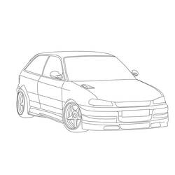 ぬりえページ: 車/自動車 (交通機関) #146546 - 無料の印刷可能なぬりえページ