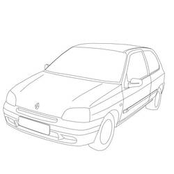 ぬりえページ: 車/自動車 (交通機関) #146592 - 無料の印刷可能なぬりえページ
