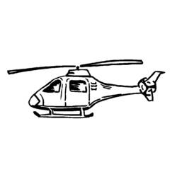ぬりえページ: ヘリコプター (交通機関) #136029 - 無料の印刷可能なぬりえページ