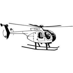 ぬりえページ: ヘリコプター (交通機関) #136047 - 無料の印刷可能なぬりえページ