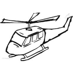 ぬりえページ: ヘリコプター (交通機関) #136054 - 無料の印刷可能なぬりえページ