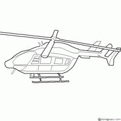 ぬりえページ: ヘリコプター (交通機関) #136062 - 無料の印刷可能なぬりえページ
