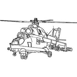 ぬりえページ: ヘリコプター (交通機関) #136102 - 無料の印刷可能なぬりえページ