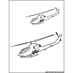 ぬりえページ: ヘリコプター (交通機関) #136118 - 無料の印刷可能なぬりえページ