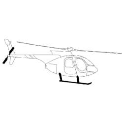 ぬりえページ: ヘリコプター (交通機関) #136134 - 無料の印刷可能なぬりえページ