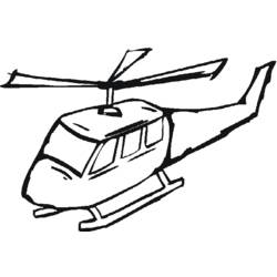 ぬりえページ: ヘリコプター (交通機関) #136160 - 無料の印刷可能なぬりえページ