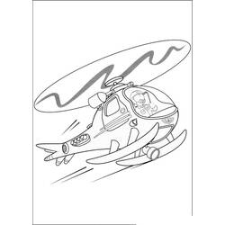ぬりえページ: ヘリコプター (交通機関) #136191 - 無料の印刷可能なぬりえページ