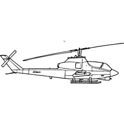 ぬりえページ: ヘリコプター (交通機関) #136212 - 無料の印刷可能なぬりえページ