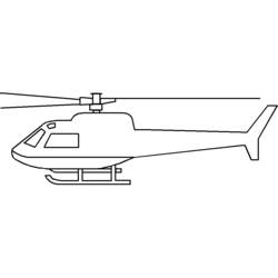 ぬりえページ: ヘリコプター (交通機関) #136228 - 無料の印刷可能なぬりえページ