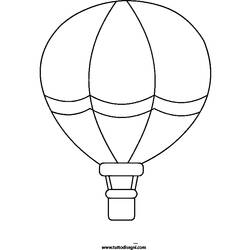 ぬりえページ: 熱気球 (交通機関) #134605 - 無料の印刷可能なぬりえページ