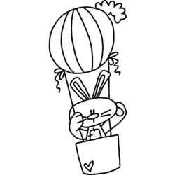 ぬりえページ: 熱気球 (交通機関) #134642 - 無料の印刷可能なぬりえページ