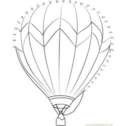 ぬりえページ: 熱気球 (交通機関) #134687 - 無料の印刷可能なぬりえページ