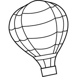 ぬりえページ: 熱気球 (交通機関) #134688 - 無料の印刷可能なぬりえページ