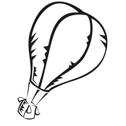 ぬりえページ: 熱気球 (交通機関) #134701 - 無料の印刷可能なぬりえページ