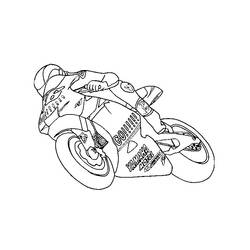 ぬりえページ: バイク (交通機関) #136295 - 無料の印刷可能なぬりえページ