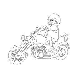 ぬりえページ: バイク (交通機関) #136299 - 無料の印刷可能なぬりえページ