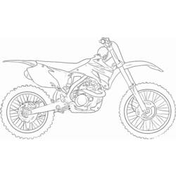 ぬりえページ: バイク (交通機関) #136304 - 無料の印刷可能なぬりえページ