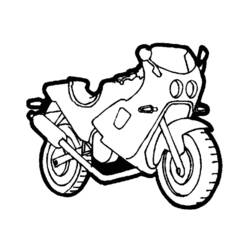 ぬりえページ: バイク (交通機関) #136308 - 無料の印刷可能なぬりえページ