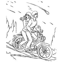 ぬりえページ: バイク (交通機関) #136324 - 無料の印刷可能なぬりえページ