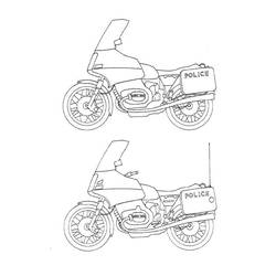 ぬりえページ: バイク (交通機関) #136343 - 無料の印刷可能なぬりえページ