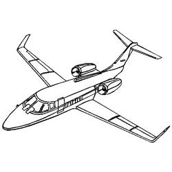ぬりえページ: 飛行機 (交通機関) #134779 - 無料の印刷可能なぬりえページ