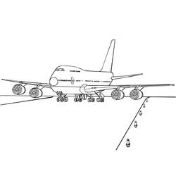 ぬりえページ: 飛行機 (交通機関) #134805 - 無料の印刷可能なぬりえページ