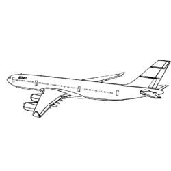 ぬりえページ: 飛行機 (交通機関) #134842 - 無料の印刷可能なぬりえページ