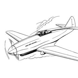 ぬりえページ: 飛行機 (交通機関) #134857 - 無料の印刷可能なぬりえページ