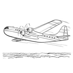 ぬりえページ: 飛行機 (交通機関) #134902 - 無料の印刷可能なぬりえページ