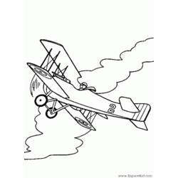 ぬりえページ: 飛行機 (交通機関) #134908 - 無料の印刷可能なぬりえページ