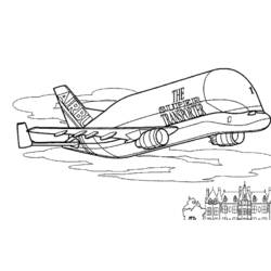 ぬりえページ: 飛行機 (交通機関) #134918 - 無料の印刷可能なぬりえページ