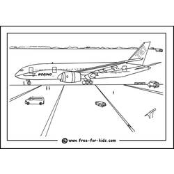 ぬりえページ: 飛行機 (交通機関) #134946 - 無料の印刷可能なぬりえページ