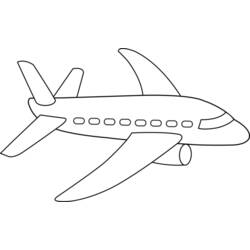 ぬりえページ: 飛行機 (交通機関) #134951 - 無料の印刷可能なぬりえページ