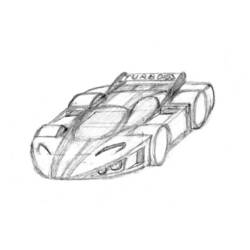 ぬりえページ: レースカー (交通機関) #138899 - 無料の印刷可能なぬりえページ