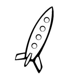 ぬりえページ: ロケット (交通機関) #140066 - 無料の印刷可能なぬりえページ