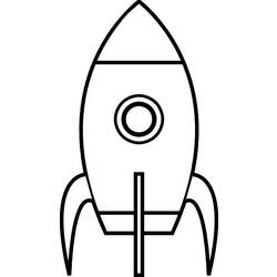 ぬりえページ: ロケット (交通機関) #140073 - 無料の印刷可能なぬりえページ