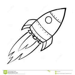 ぬりえページ: ロケット (交通機関) #140085 - 無料の印刷可能なぬりえページ
