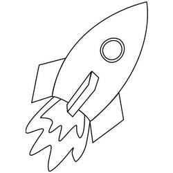 ぬりえページ: ロケット (交通機関) #140158 - 無料の印刷可能なぬりえページ
