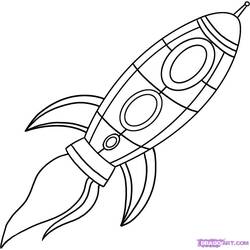 ぬりえページ: ロケット (交通機関) #140163 - 無料の印刷可能なぬりえページ