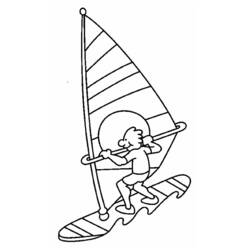ぬりえ: 帆船 - 無料の印刷可能なぬりえページ