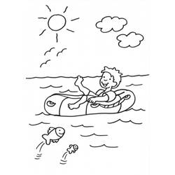 ぬりえページ: カヌー・手漕ぎボート (交通機関) #142199 - 無料の印刷可能なぬりえページ