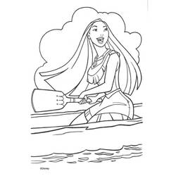 ぬりえページ: カヌー・手漕ぎボート (交通機関) #142324 - 無料の印刷可能なぬりえページ
