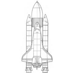 ぬりえページ: 宇宙船 (交通機関) #140315 - 無料の印刷可能なぬりえページ