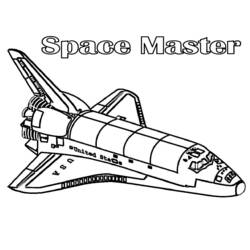 ぬりえページ: 宇宙船 (交通機関) #140461 - 無料の印刷可能なぬりえページ
