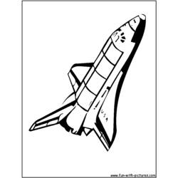 ぬりえページ: 宇宙船 (交通機関) #140465 - 無料の印刷可能なぬりえページ