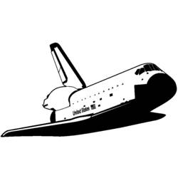 ぬりえページ: 宇宙船 (交通機関) #140485 - 無料の印刷可能なぬりえページ